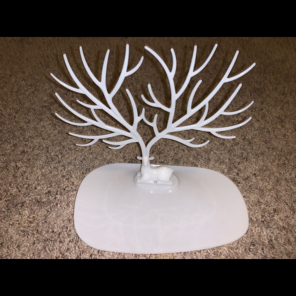 Deer Tree Jewelry Stand / Organizer Display